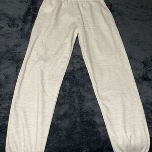 Goddess Kids Cream Jogger Pants